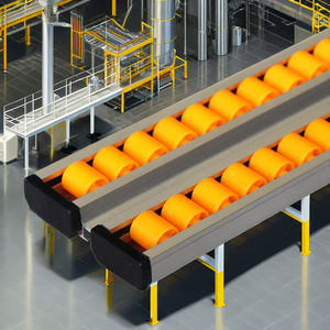 Akıcı parça <span class=keywords><strong>anti</strong></span>-statik <span class=keywords><strong>PVC</strong></span>/plastik sürgü makarası konveyörler poliüretan paslanmaz çelik Metal içeren yeni alaşım sistemi - Product Image 4