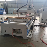 Routeur CNC à commande numérique automatique (ATC) linéaire 4x8 pour le travail du bois