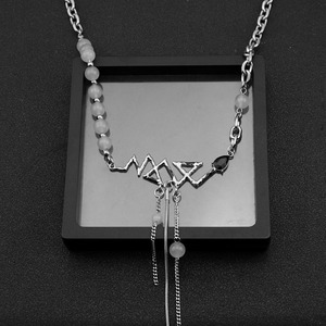 2026 Hot Selling Sweet Simple Style <b>Titanium</b> Steel Square Shaped Pendant Necklace Unisex's Necklaces Wholesale Jewelry Trendy - Product Image 4