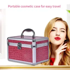 Women Makeup Multi-Functional Fashion High Capacity Cosmetic Bags Makeup Cases Travel