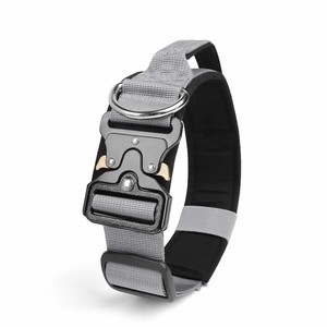 <span class=keywords><strong>Collar</strong></span> de perro táctico duradero <span class=keywords><strong>Collar</strong></span> de Mascota de alta resistencia ajustable con hebilla de Metal para caminar de entrenamiento Varios colores disponibles - Product Image 1