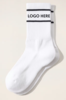Glacier Vente en gros Chaussettes de marque Elite de haute qualité Chaussettes de basket-ball décontractées avec logo personnalisé Chaussettes de sport en coton épais pour hommes