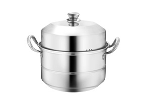 Nồi Hấp SS304 Phụ Tùng Đồ Dùng Nhà Bếp Nồi Hấp Thực Phẩm Bốn Lớp Bằng Thép Không Gỉ Bán Sỉ - Product Image 3