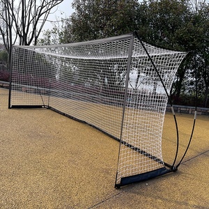 Portería de Fútbol Plegable de Alta Calidad 13x5ft/12x6ft/18.5x6.5ft, Portería de Fútbol Desplegable Portátil para Práctica - Product Image 1