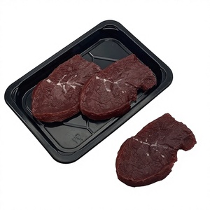 <span class=keywords><strong>Plateau</strong></span> sous vide pour aliments congelés en plastique de qualité alimentaire <span class=keywords><strong>Plateau</strong></span> noir jetable pour fruits frais et viande - Product Image 3