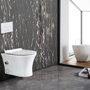 Nhà Máy Bán buôn hiện đại được thiết kế treo nhà vệ sinh không có vành gắn liền với phòng tắm gốm tường treo nhà vệ sinh CHẬU VỆ SINH - Product Image 3