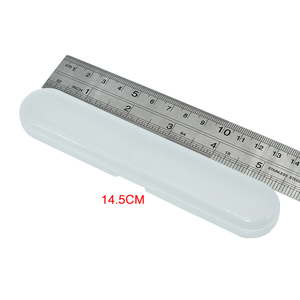 Plastic transparent packaging pen box tweezers storage box small can hold 1-5