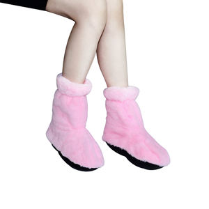 Fábrica <span class=keywords><strong>Microondas</strong></span> Calor Lavanda Spa Botines <span class=keywords><strong>Microondas</strong></span> Calentado Zapatillas Zapatos Calentador de <span class=keywords><strong>pies</strong></span> para terapia de rehabilitación - Product Image 1