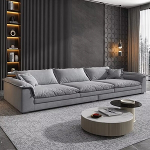 Divani Contemporanei per Soggiorno in Tessuto, Set di <span class=keywords><strong>Mobili</strong></span> di Lusso Moderni Italiani - Product Image 2
