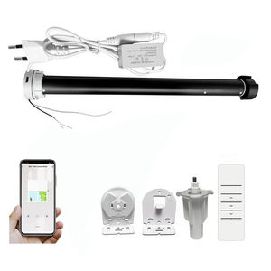 Stores enrouleurs zébrés motorisés électroniques en aluminium numérique SZMYQ pour la maison, tube <span class=keywords><strong>de</strong></span> 38 mm, charge <span class=keywords><strong>de</strong></span> 5,3 kg, utilisation intérieure, bureau, salon, <span class=keywords><strong>salle</strong></span> <span class=keywords><strong>de</strong></span> <span class=keywords><strong>bain</strong></span> - Product Image 1