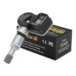 XTOOL TS100 Autoreifendrucksensor 433 MHz 315 MHz mit TP150 und TP200 Autoreifenfühlventil Reifendrucksensor