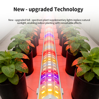 ANDY Driezijdige Verlichting Onderkap 120W 4ft Lineaire LED Kweeklamp met IP65 Waterdicht