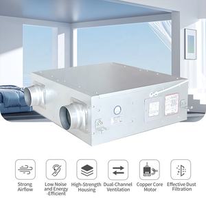 Système d'air frais électrique avec filtre HEPA Ventilation à flux bidirectionnel pour la ventilation mécanique domestique Hôtel <span class=keywords><strong>Garage</strong></span> - Product Image 6