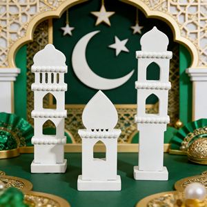 Ensemble Château 3D Ramadan 2026 en Bois – Décoration Islamique pour la Maison, Présentoir de Table, Ornement de Bureau – Vente en Gros - Product Image 4