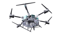 Pulvérisateur agricole multifonctionnel 2-en-1, UAV de semis et de pulvérisation, équipement agricole professionnel à haute productivité
