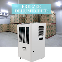 Déshumidificateur industriel portable ANSMEN 60 litres par jour, basse température, dégivrage automatique, en métal, économe en énergie, pour serre et atelier