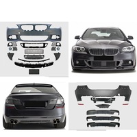 Kits de conversion de pare-chocs avant et arrière style MT pour BMW Série 5 F10 F18 2010-2017