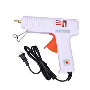 120/150/200W Electric Hot Melt Glue Gun Adjustable Thermostat Long Copper Nozzle <b>Heater</b> Muzzle Diameter 11mm Craft Repair Tool - Product Image 4