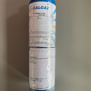 แก๊สปรับเทียบ Calgaz สำหรับแก๊สไวไฟ 8% บิวเทน ไนโตรเจน 0.6 คิว ฟุต บรรจุในถัง สำหรับเครื่องวิเคราะห์ก๊าซ - Product Image 3