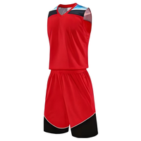 Maillots de basket-ball personnalisés vierges, tenues de basket-ball à séchage rapide, uniformes de basket-ball vierges personnalisés pour hommes, anti-humidité
