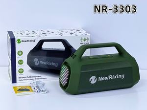 Nouvelle <span class=keywords><strong>enceinte</strong></span> portable <span class=keywords><strong>sans</strong></span> <span class=keywords><strong>fil</strong></span> d'extérieur NewRixing NR-3303 avec lumières colorées et connexion TWS - Product Image 4