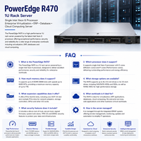 D Ell EMC PowerEdge R470 1U机架式服务器单颗Intel Xeon 6企业级虚拟化ERP数据库云 computing 服务器