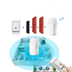 กริ่งประตูไร้สายสำหรับคนหูหนวกใช้กลางแจ้งใช้แบตเตอรี่38ริงโทน2023 - Product Image 5