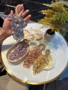 Hot-Bán Handmade Tự Làm Tinh Thể Trong Suốt Nho Cụm Xà Phòng Gel Tắm Hoàn Thành Hộp Quà Tặng 25Pcs 180G - Product Image 5