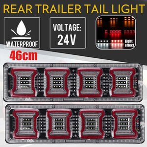 Luces LED Traseras para Camión Kamaz, Luz de Advertencia de Señal de Freno para Kamaz, Caravanas, UTE, Camper, 24V - Product Image 2