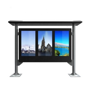 Máy Cột Đọc Báo Điện Tử 3 Màn Hình Ngoài Trời Bảng Hiển Thị Hoàn Chỉnh Màn Hình Kiosk Quảng Cáo Ngoài Trời - Product Image 3