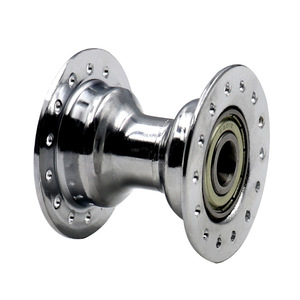 Buje de rueda de hierro de 28 y 36 orificios, engrosado, para reemplazo y reparación de sillas de ruedas FOO3 - Product Image 1