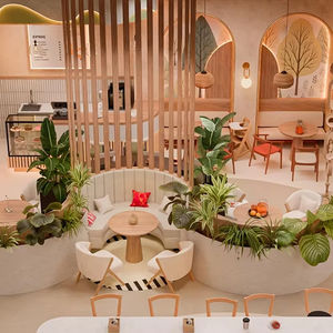 Durable Kids Restaurant Fixture Shop Interior Design Children Playground Fitting Shop Fitment Decoration Factory - Product Image 1