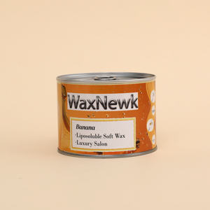 WaxNewK Vente chaude <span class=keywords><strong>Cire</strong></span> à épiler brésilienne en boîte Dépilation 400g Banane <span class=keywords><strong>Cire</strong></span> chaude pour l'épilation douce - Product Image 1