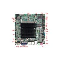 Carte mère industrielle M316F Celeron N3160 Quad Core, DDR3L 8G, 4K 30Hz, double LAN en option, alimentation 12V