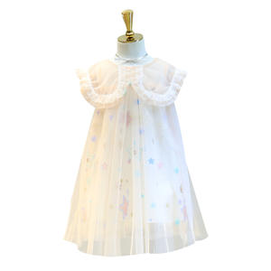 Nouvelle Robe Moderne pour Filles, Style Princesse, avec Broderie Florale en Paillettes Mr Price, en Tissu Bambou, pour l'été, à Coudre sur Photo - Product Image 1