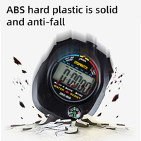 Stopwatch Olahraga Elektronik Digital Portabel Tahan Air dengan Logo Kustom GAIATY