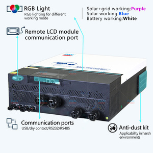 ลดราคาพิเศษ ระบบโซลาร์เซลล์แบบออฟกริด 8kw 10kw ไฮบริด 48vdc 8.2kw 10.2kw พร้อม MPPT 150A 160A - Product Image 4