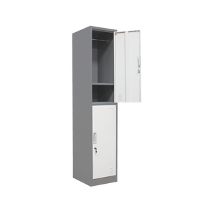 Casier métallique miniature moderne à structure démontable, à une <span class=keywords><strong>colonne</strong></span> et deux portes, pour chambre d'enfant et usage professionnel - Product Image 3