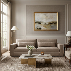 LUGANO Set di Divani Modulari Chesterfield di Lusso Moderno a 3 Pezzi con Rivestimento Rimovibile Personalizzato Premium per Soggiorno, Hotel e Appartamenti - Product Image 1