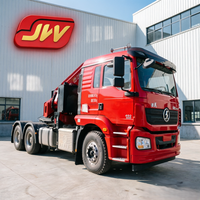 Grue sur camion Jiangwei 880 haute performance avec valve d'équilibrage italienne et couple de rotation de 880 N.m, cabine M3000