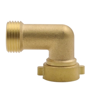 Adaptateur de tuyau coudé en laiton 3/4 "90 ° tuyau en cuivre raccords d'irrigation d'<span class=keywords><strong>arrosage</strong></span> de jardin connecter réparation connecteur <span class=keywords><strong>rapide</strong></span> joint de couplage - Product Image 3