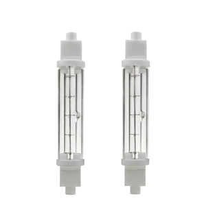 Lampe chauffante à quartz clair halogène à double enveloppe IR 118 mm 300 W/500 W Culot <span class=keywords><strong>R7S</strong></span> Dimmable Faisceau 360° 2700K CRI 100 - Product Image 1