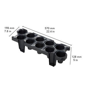 Plateaux de plantation de graines de fraises Plateau de propagation de fraises à 10 cellules - Product Image 3