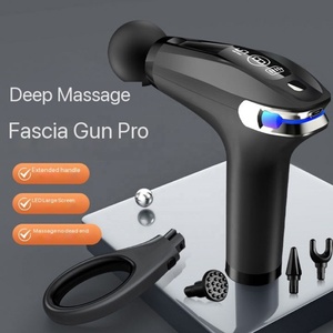 Pistola de masaje facial inalámbrica, masajeador muscular de percusión de tejido profundo, batería recargable - Product Image 3