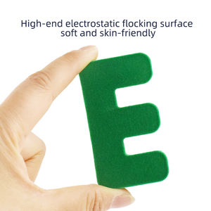 Ensemble de 26 pièces en Latex naturel lettres majuscules enfants jouet éducatif pour début Alphabet orthographe Puzzle bébé Alphabet jouets - Product Image 2