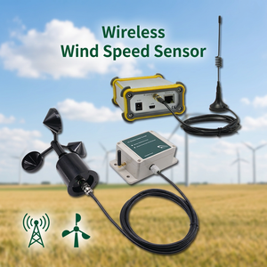 Anemómetro Inalámbrico IoT para Grúas con Salida de 4-20 mA, Sensor de Velocidad y Dirección del Viento RS485, Material Metálico Impermeable, Certificación CE FCC - Product Image 1