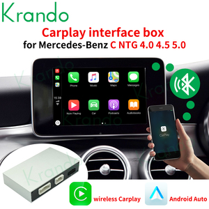 Krando Wireless Apple CarPlay Android Auto Interface Box per Mercedes Benz C W204 <span class=keywords><strong>GLC</strong></span> W205 2008-2018 NTG 4.0 4.5 5.0 aggiornamento - Product Image 6