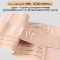 Ceinture de Récupération Post-partum 3-en-1 Respirante pour le Soutien Abdominal et Pelvien des Femmes (Vente en Gros)