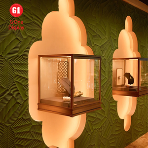 Conception d'intérieur de boutique de bijoux professionnelle, vitrine de présentation, salle d'exposition de bijouterie, conception de rendu 3D - Product Image 5