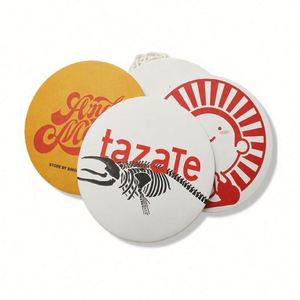 Sous-verre en papier absorbant imprimé coloré personnalisé, style européen, sous-verre personnalisé pour tasse - Product Image 1